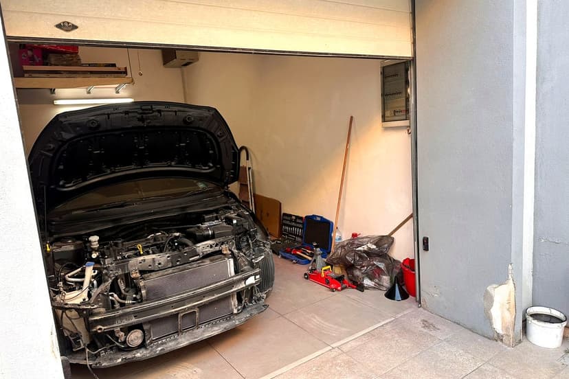 Front-end repair in progress