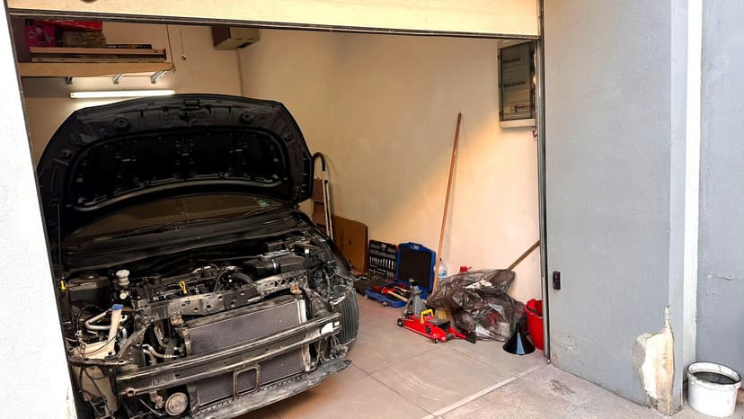 Workshop at One Day Auto Detailing Malta